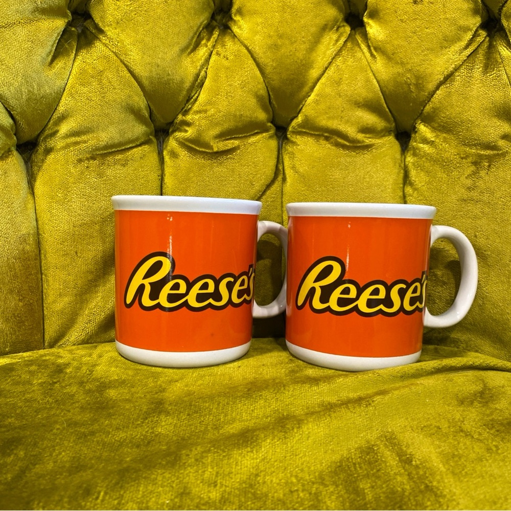 Orange Coffee Mug Set